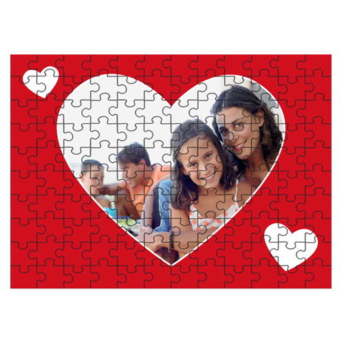 Fényképes ajándéktárgySzerelmes Puzzle - A4 - 120db
