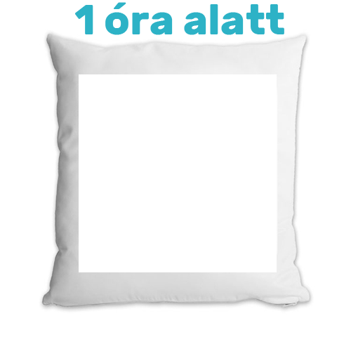 Fényképes ajándéktárgyPárnahuzat Szatén + Párna Négyzetes - 1 óra alatt